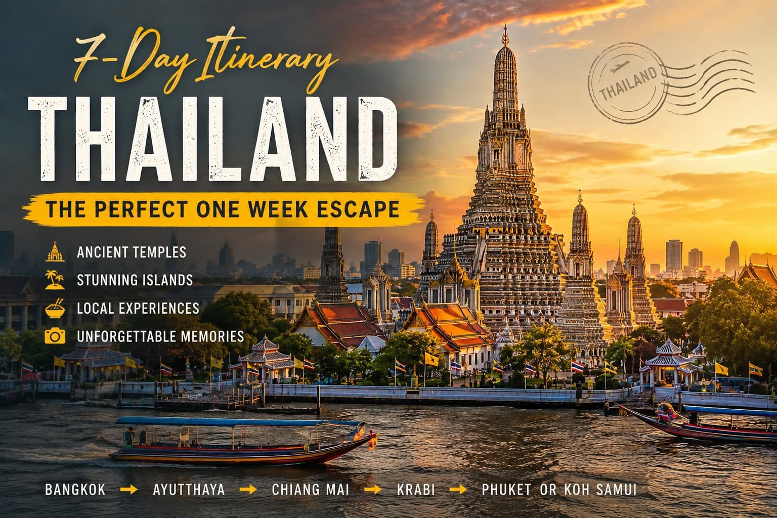 Thailand 7 day trip