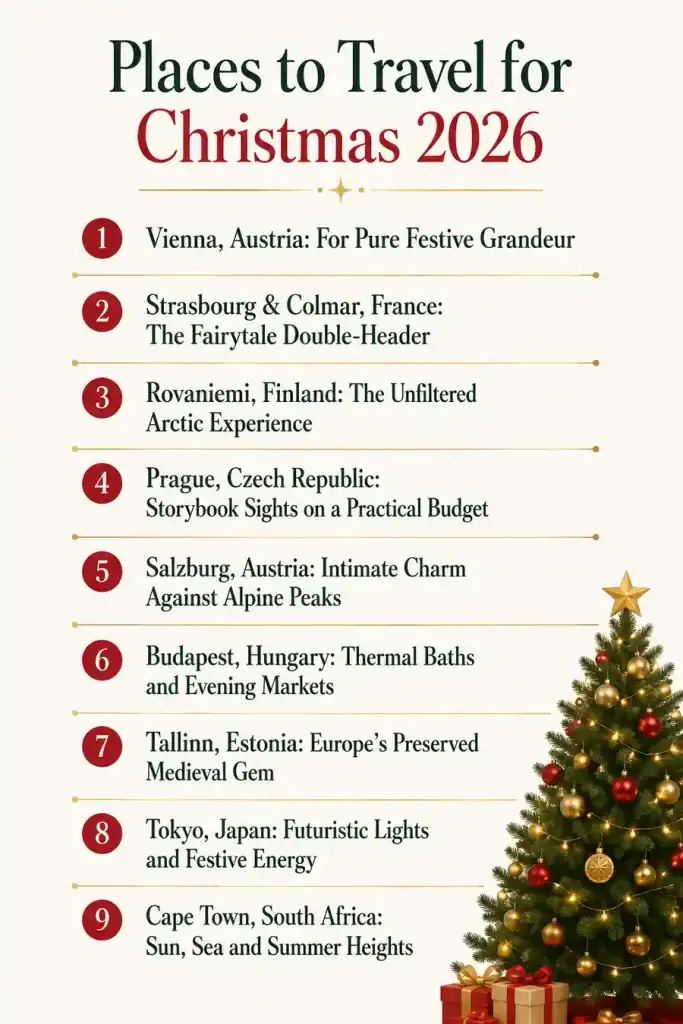 places to travel for Christmas 2026